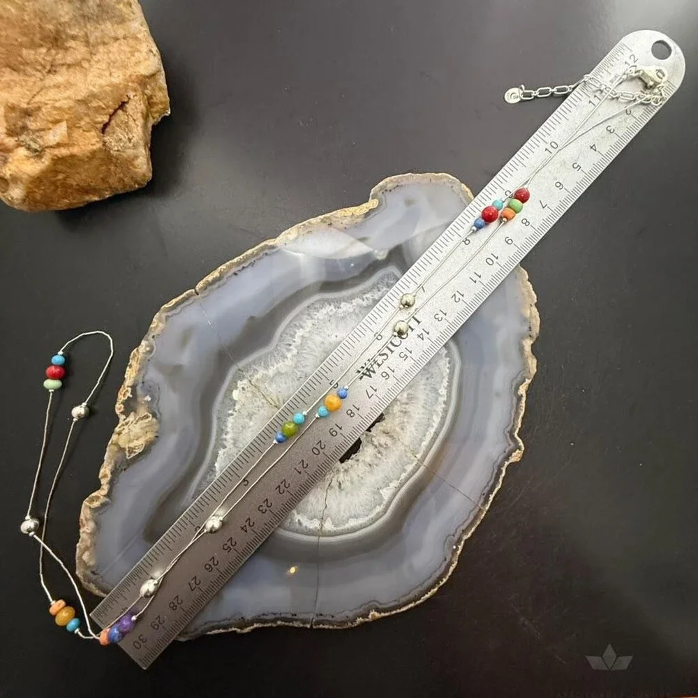 Carolyn Pollack Sterling Silver Liquid Silver & Beads 38